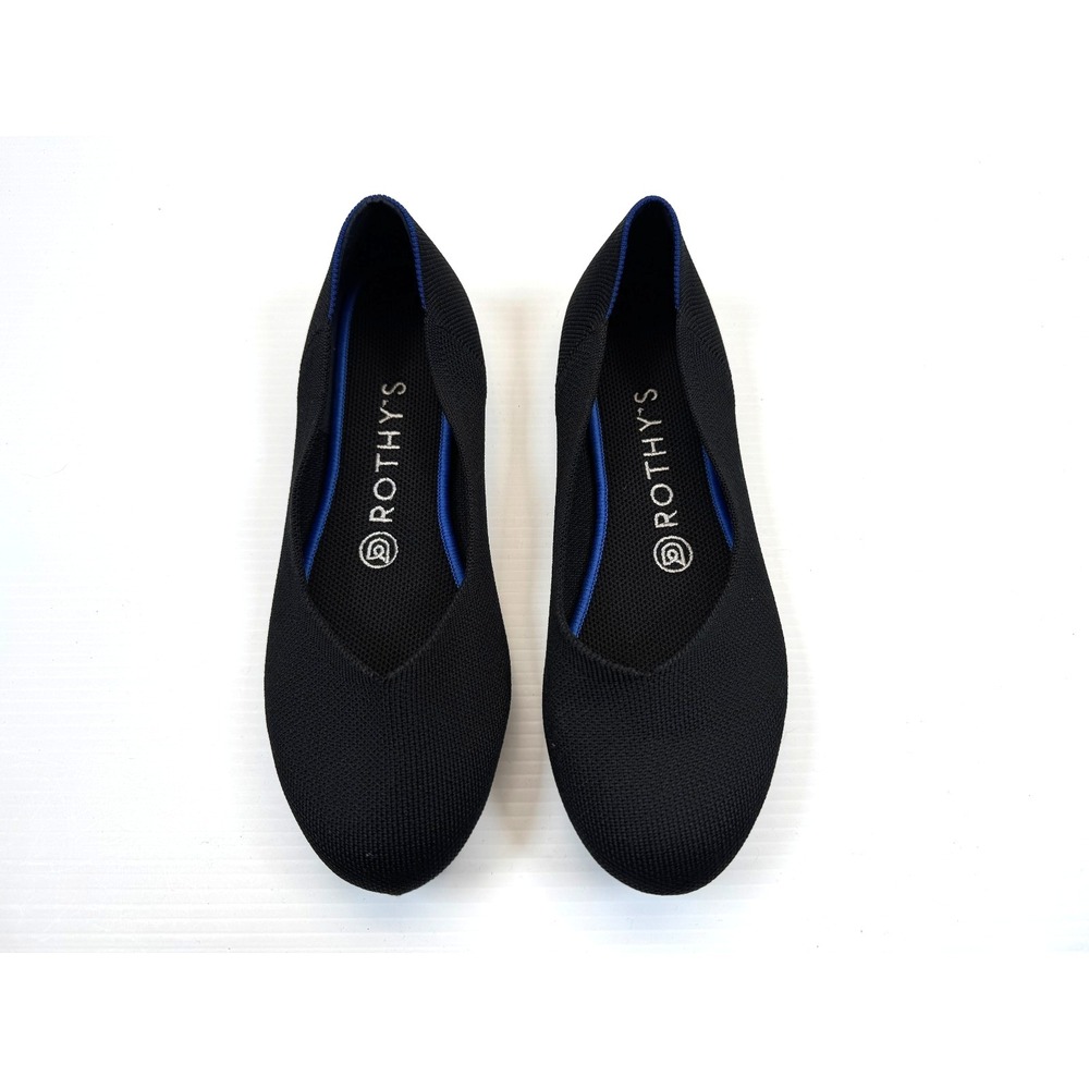 Rothy's The‎ Flat Round Toe Ballet Women 6.5? Knit Washable Slip-on Comfort